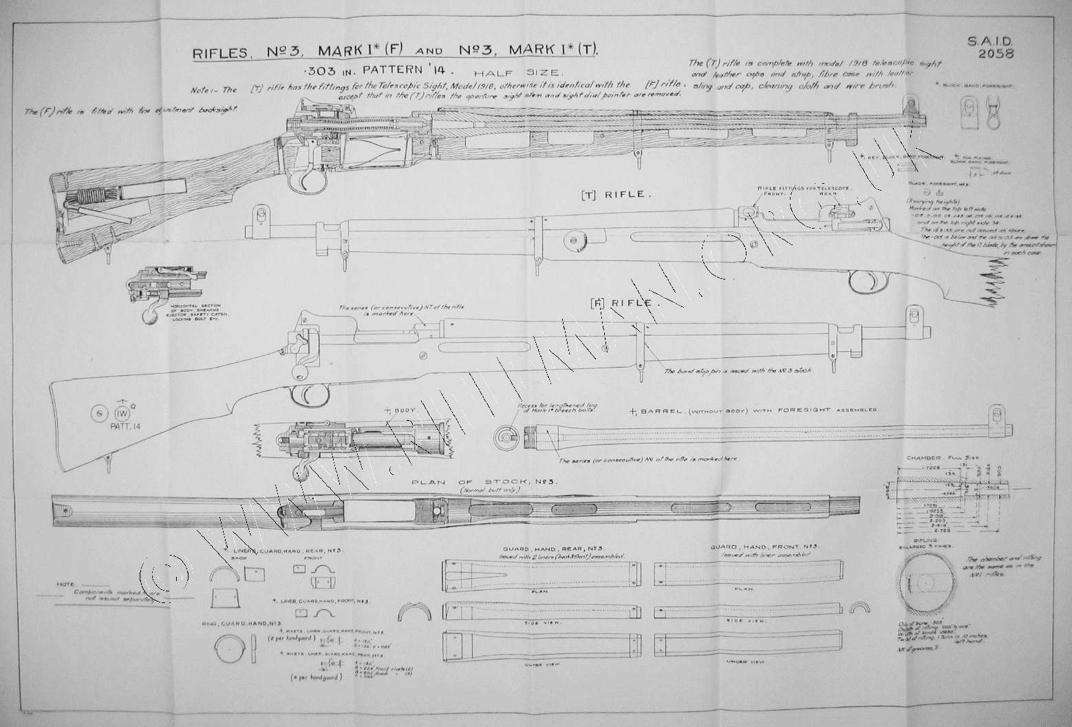 drawing rifles